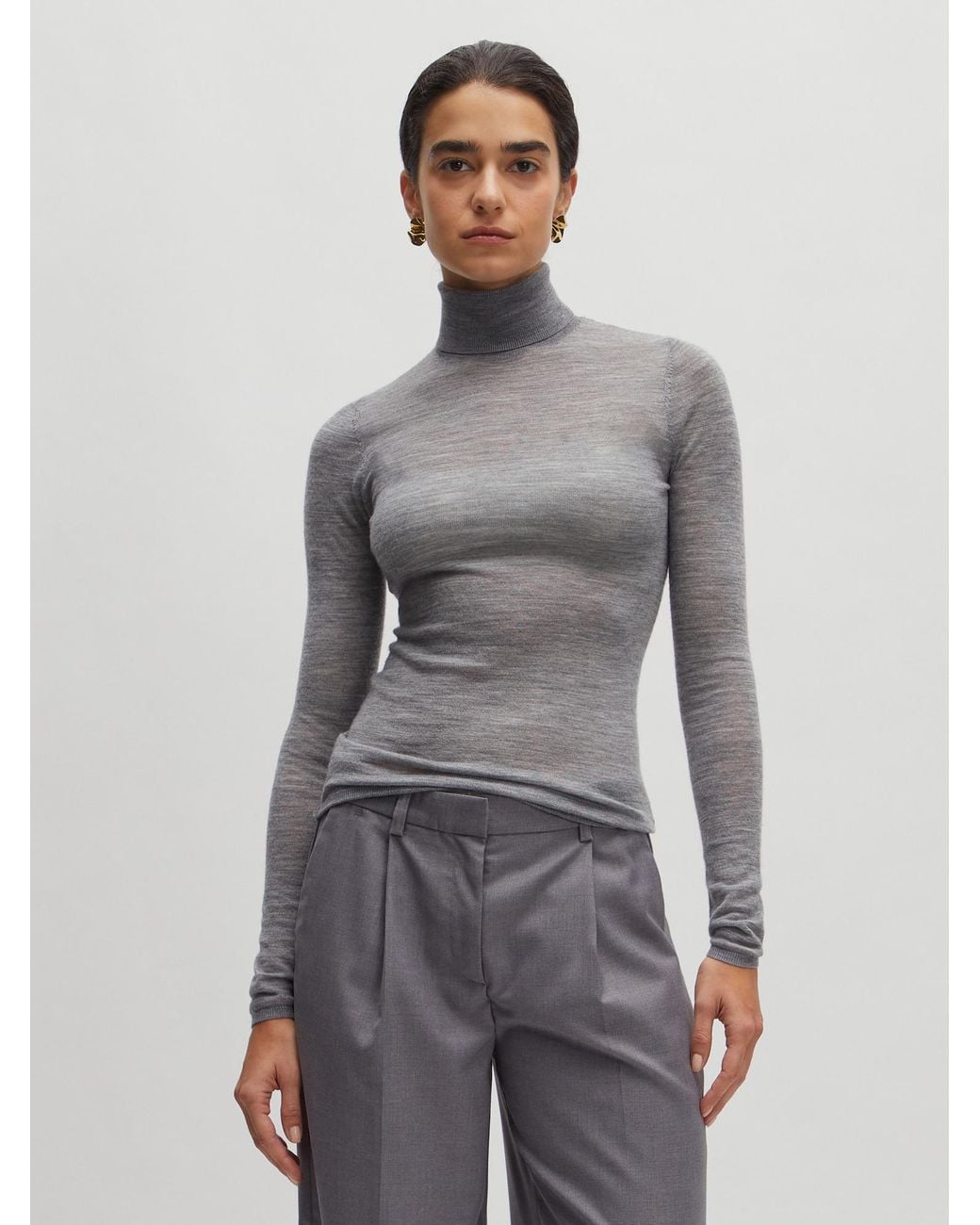 EDITED Gray Pullover Hatti