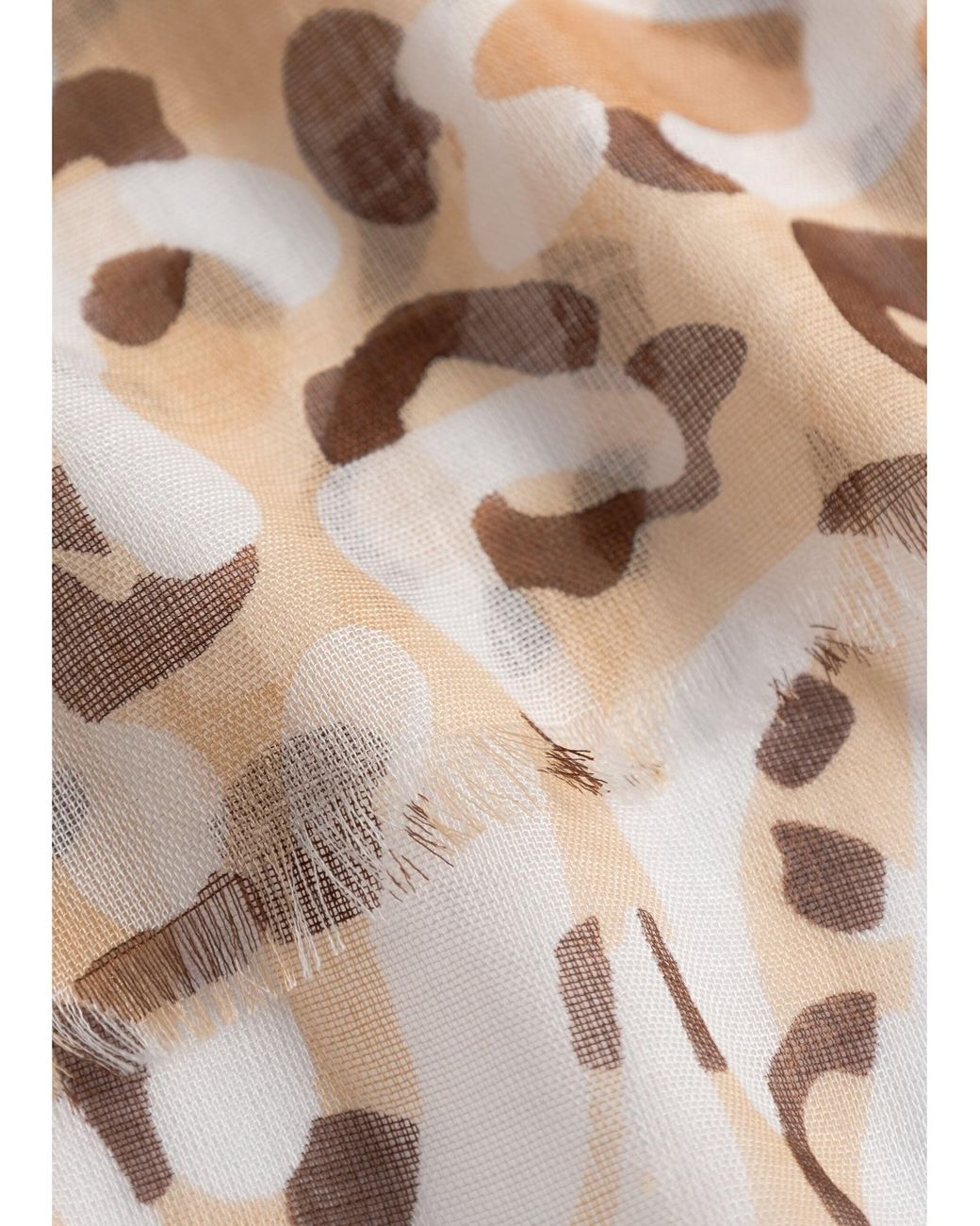 Codello Metallic Schal Tuch Leo-Print