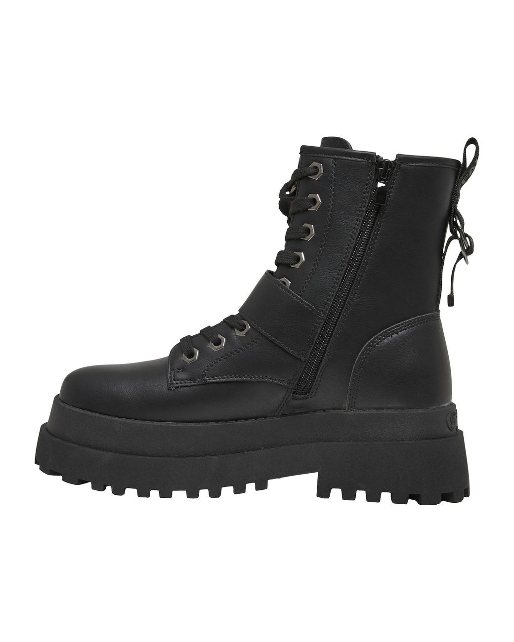Buffalo Black Schnürstiefelette Pluto