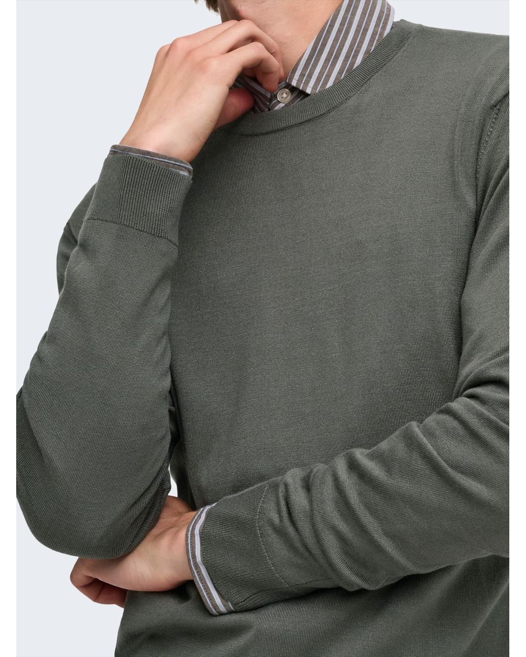 Only & Sons Pullover Onswyler in Green für Herren