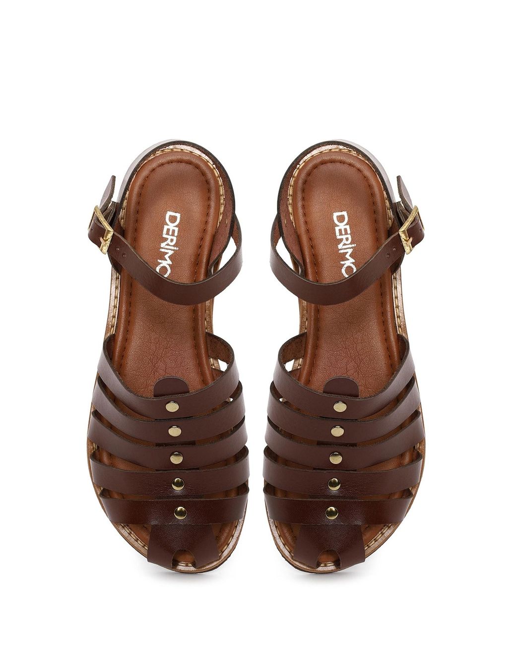 Derimod Brown Sandale