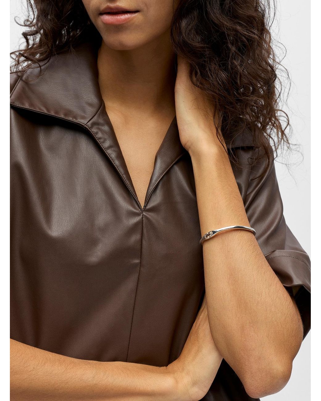 Object Brown Bluse Objemery