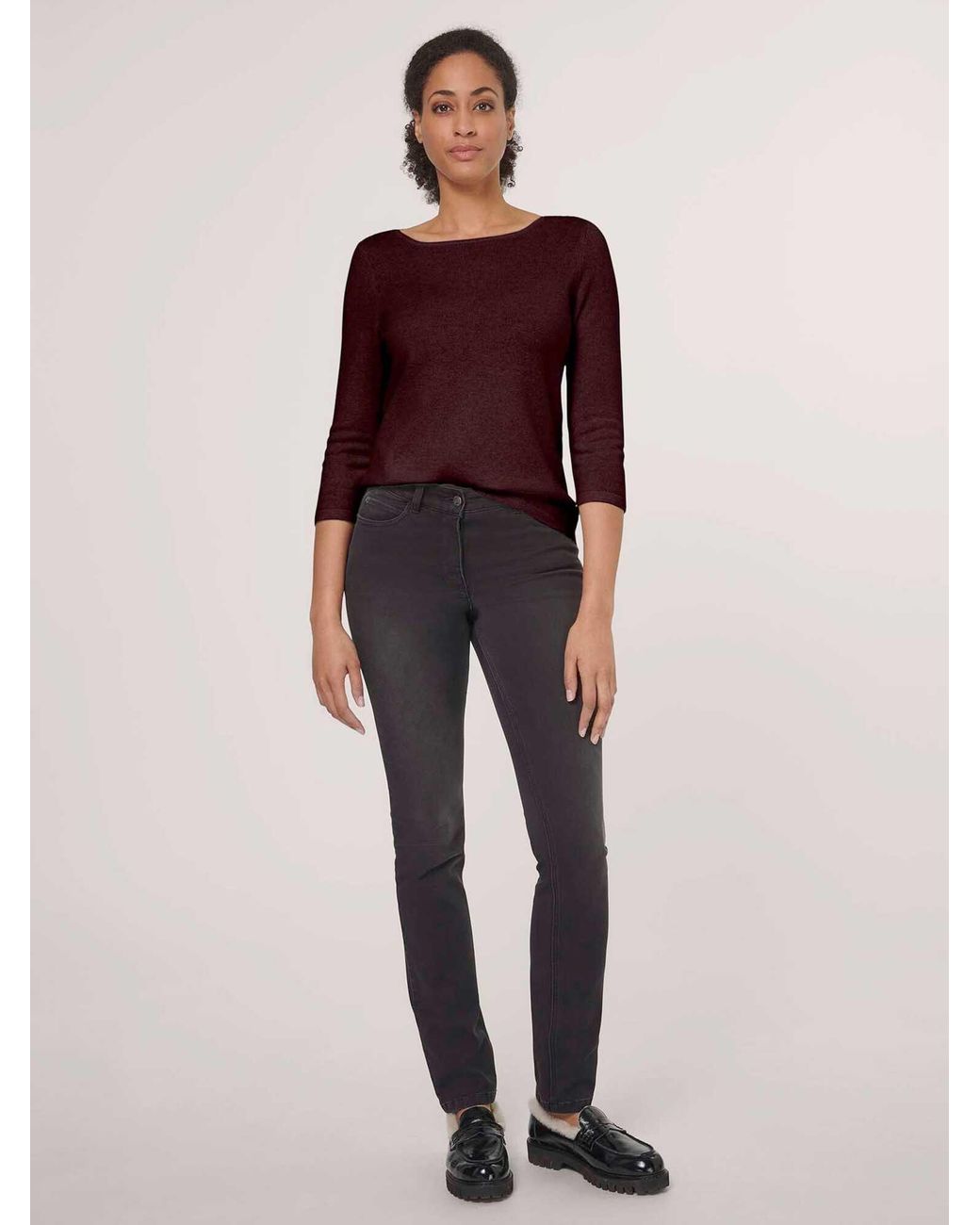 Madeleine Purple Pullover