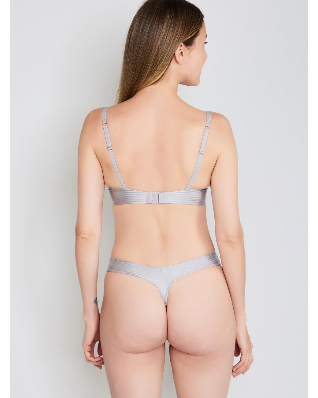 Joop! Gray String Glamour Thong