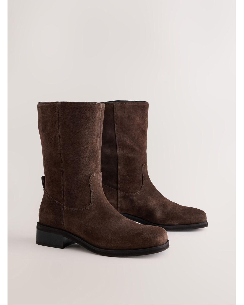 Next Brown Stiefel
