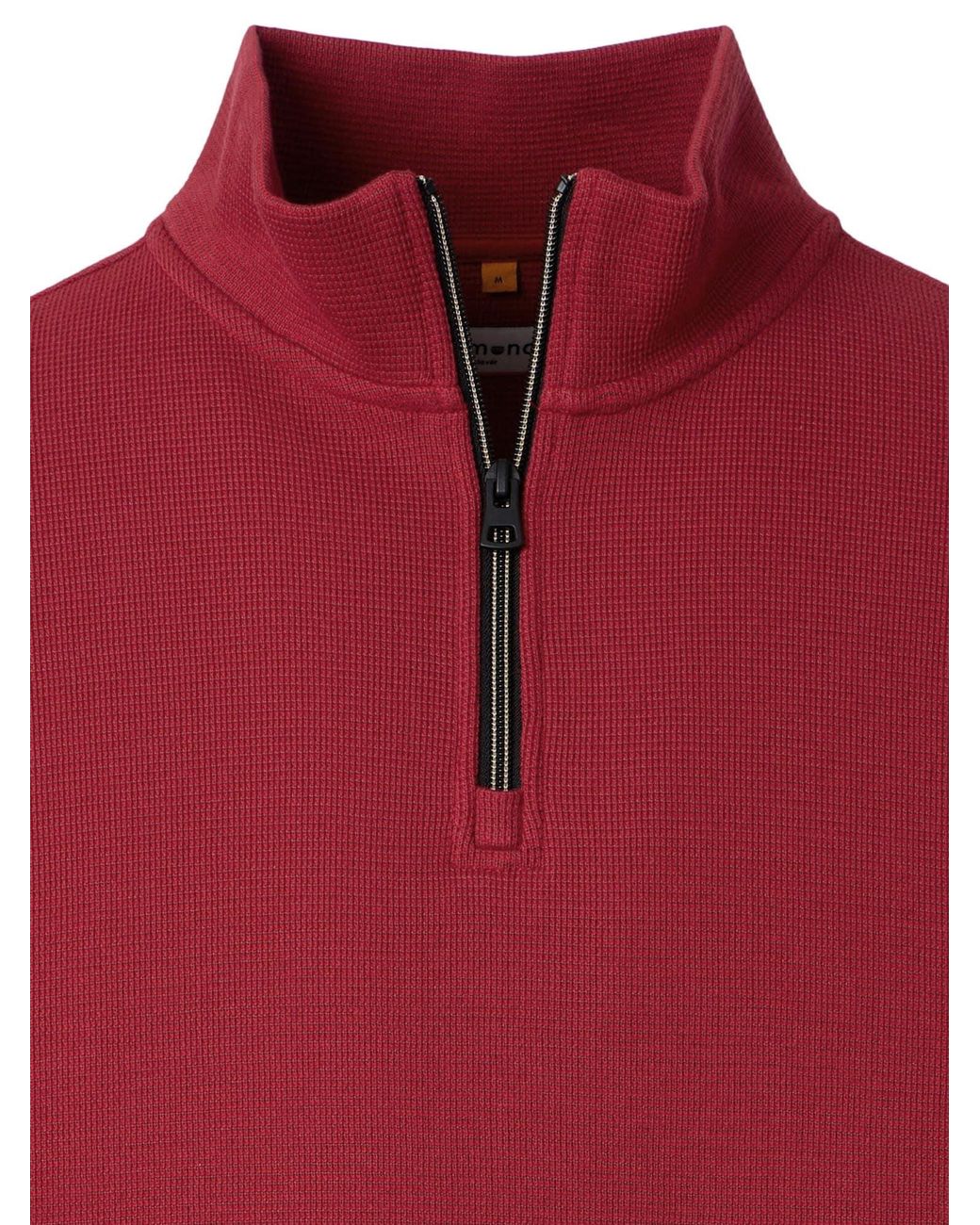 Redmond Pullover Basic in Red für Herren
