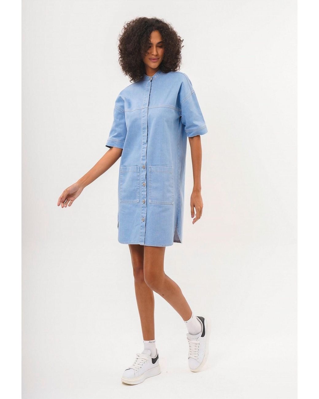 FRESHLIONS Blue Jeanskleid Josy