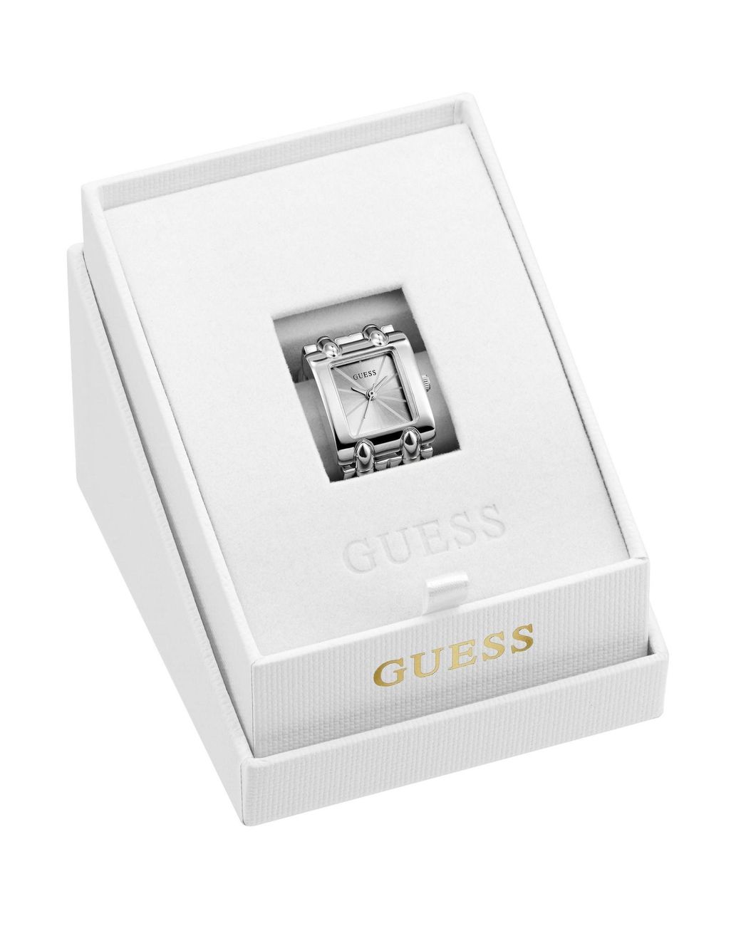 Guess Metallic Ringuhr