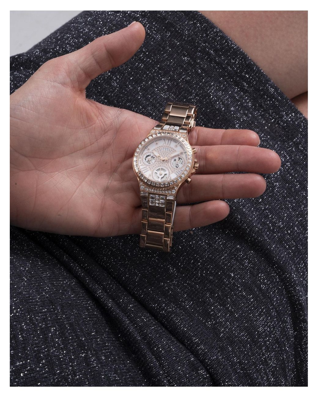 Guess White Uhr Moonlight