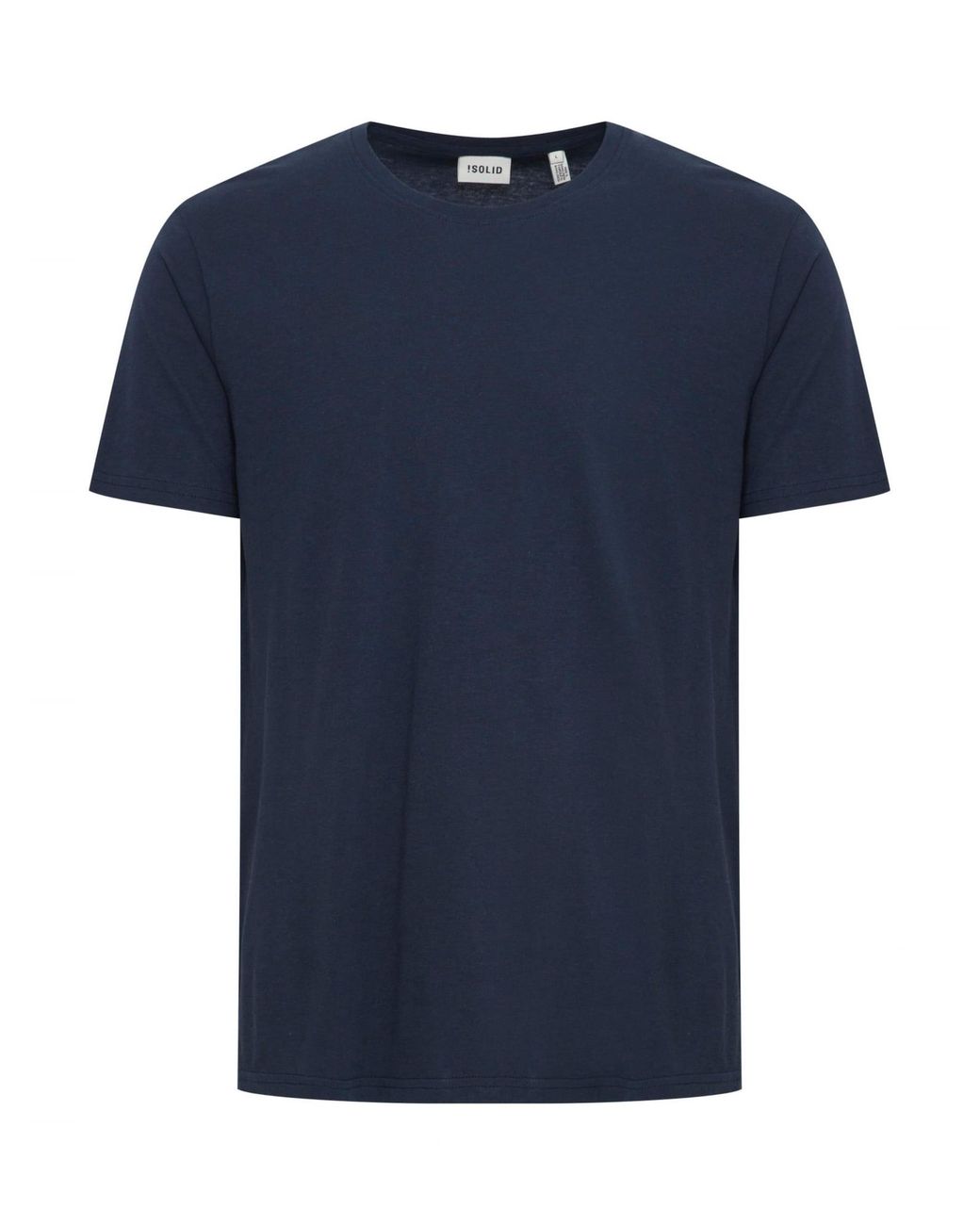 Solid T-Shirt Sdrock in Blue für Herren