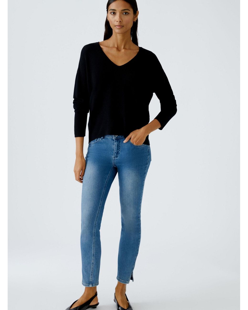Ouí Blue Pullover Freyja