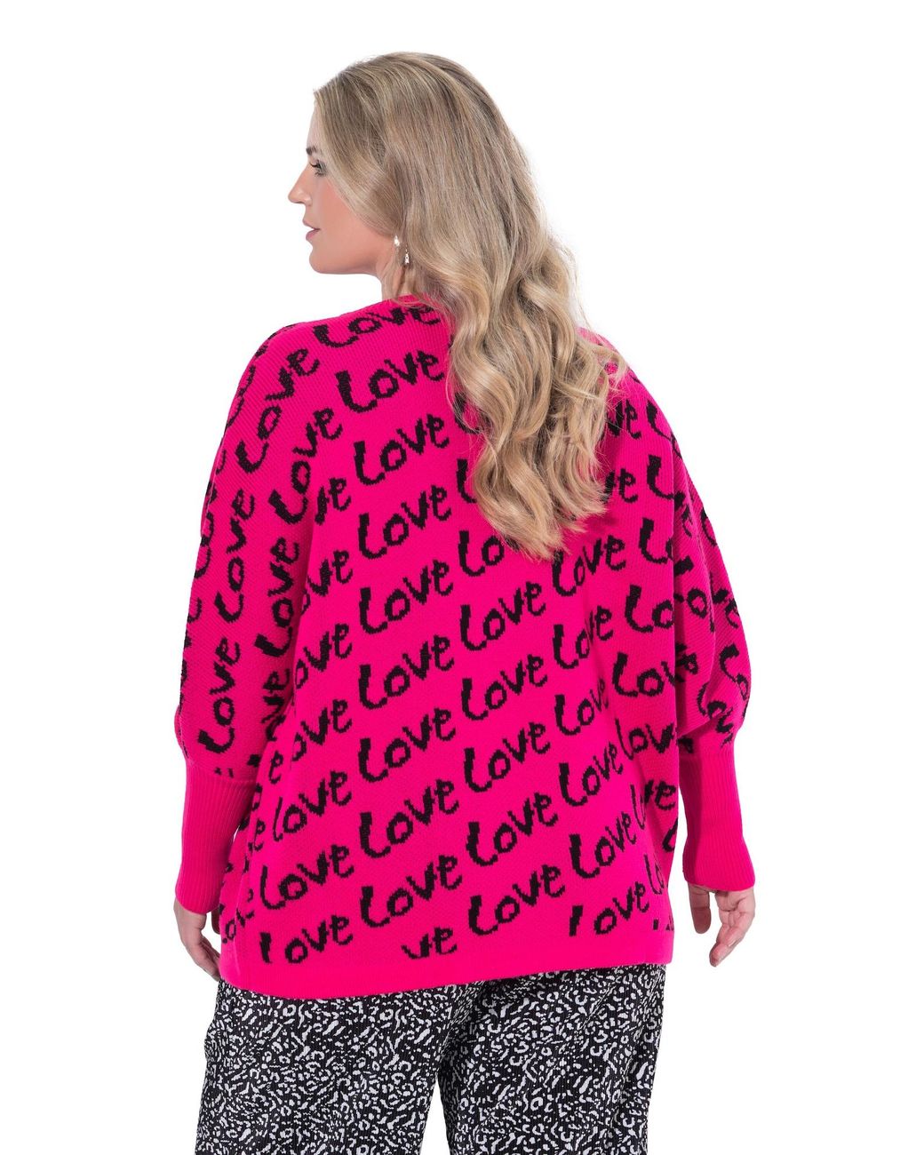 MIAMODA Pink Pullover
