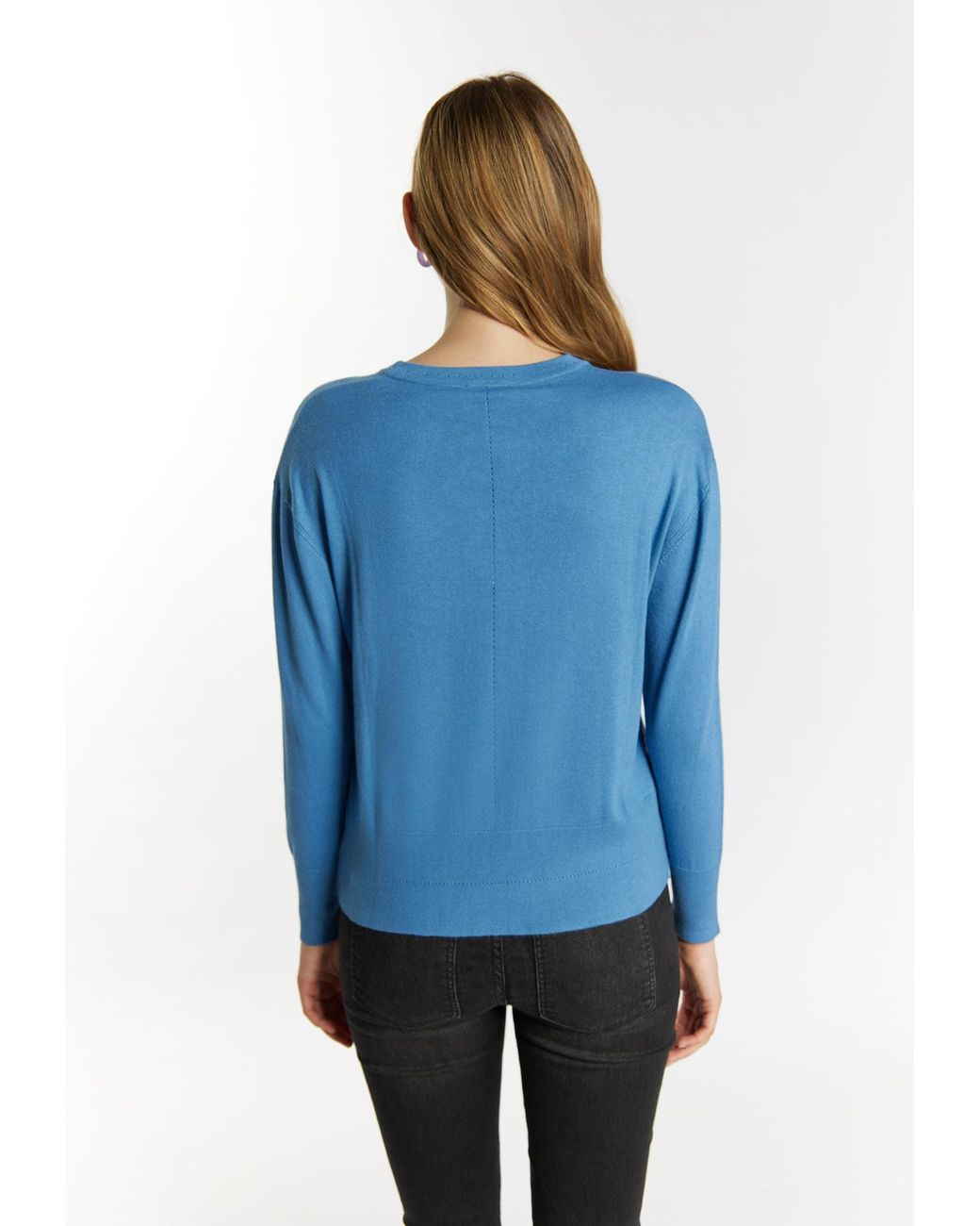 myMo Blue Pullover Keepsudry
