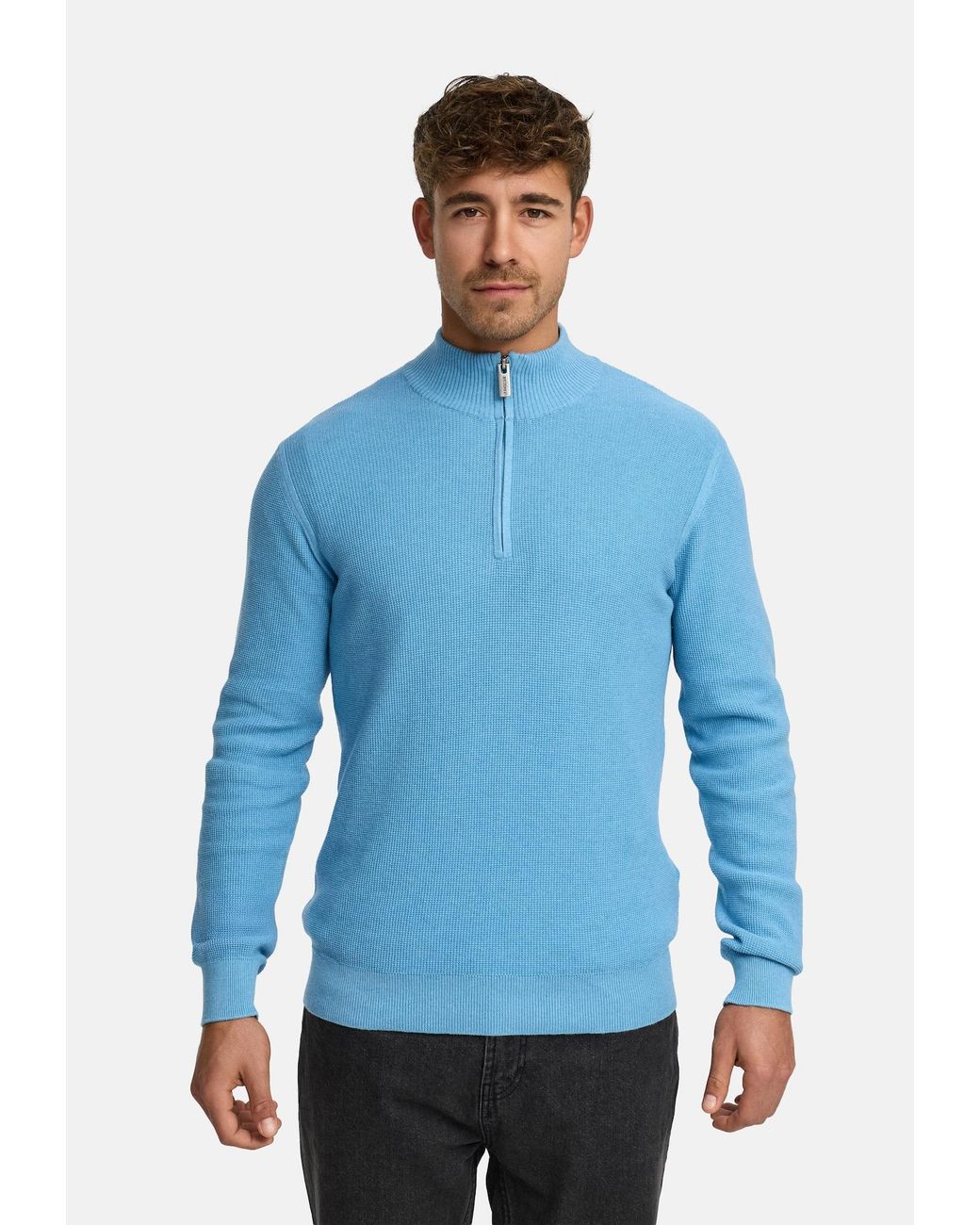 INDICODE Pullover Bull in Blue für Herren