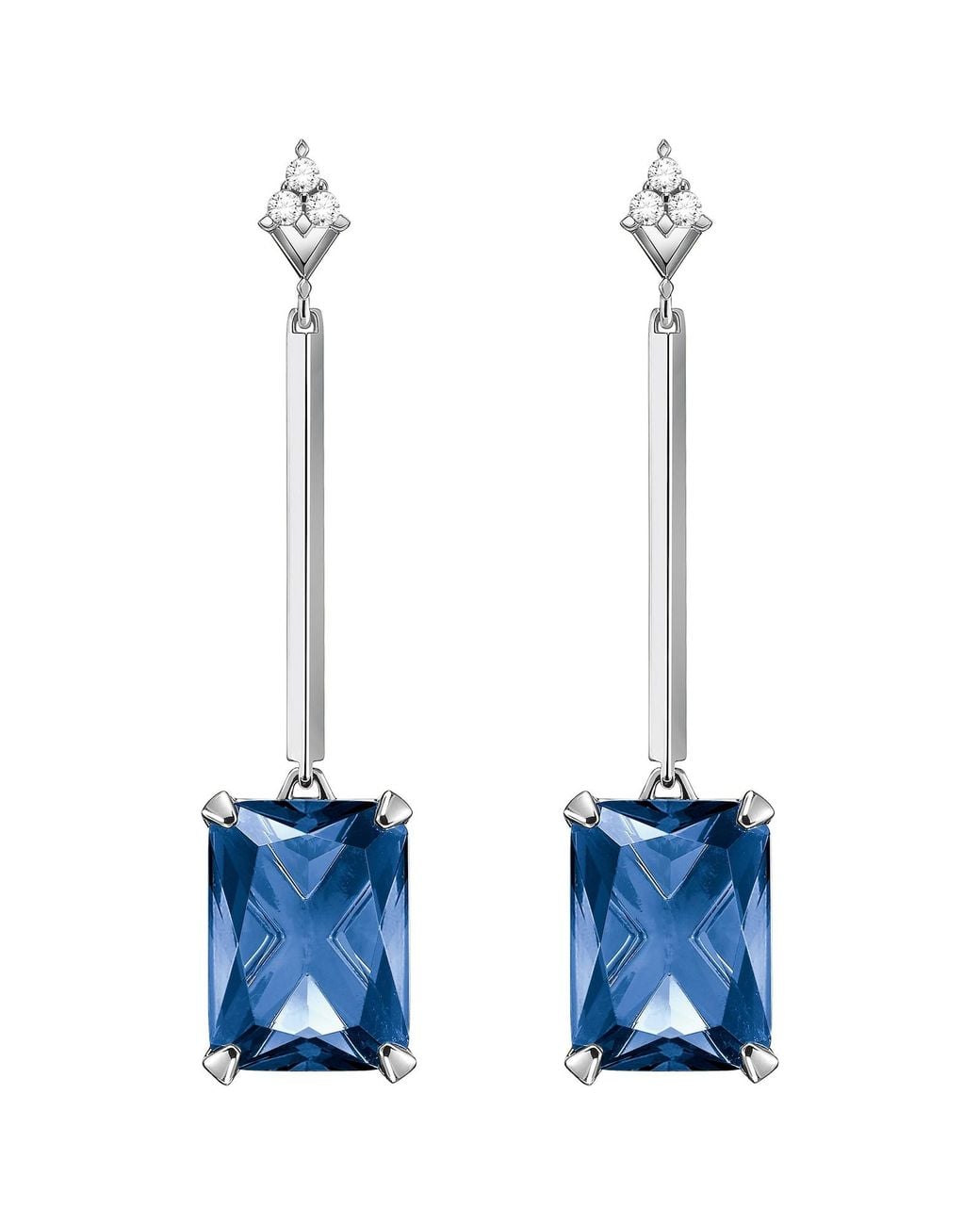 Thomas Sabo Blue Ohrringe