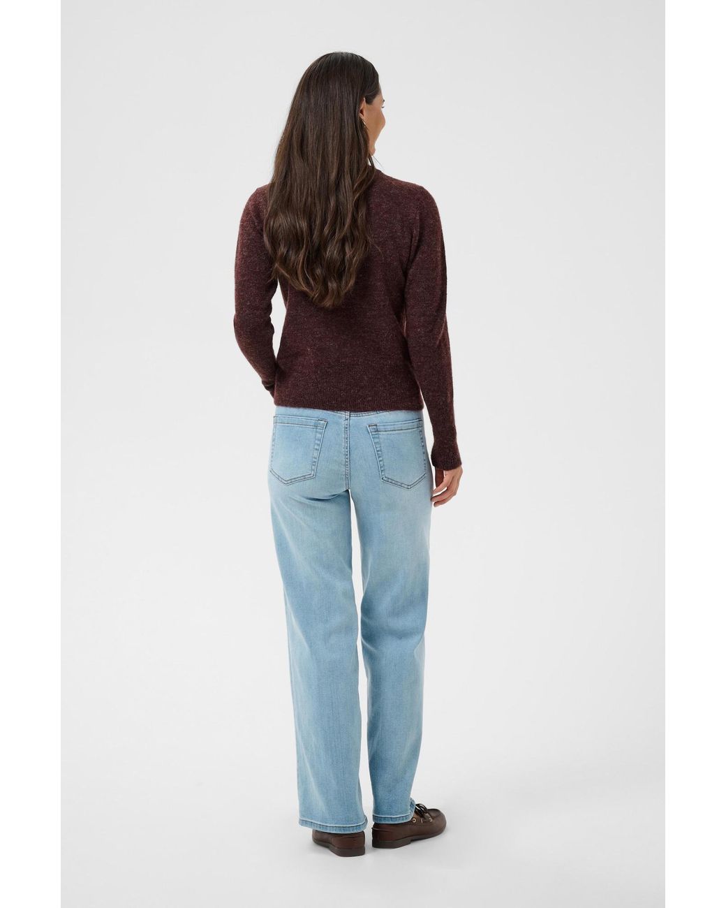 Kaffe Purple Pullover Kaniel