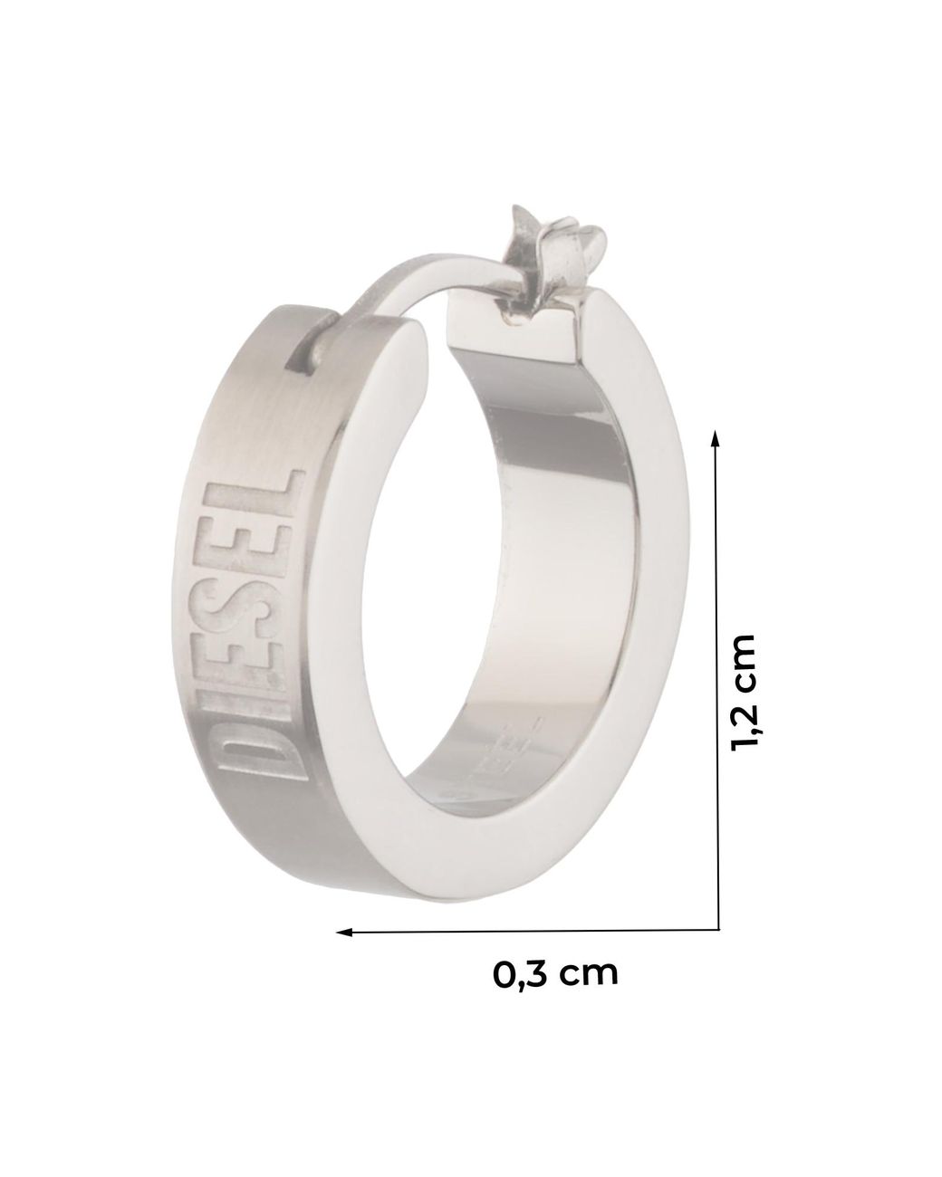 DIESEL Metallic Ohrring