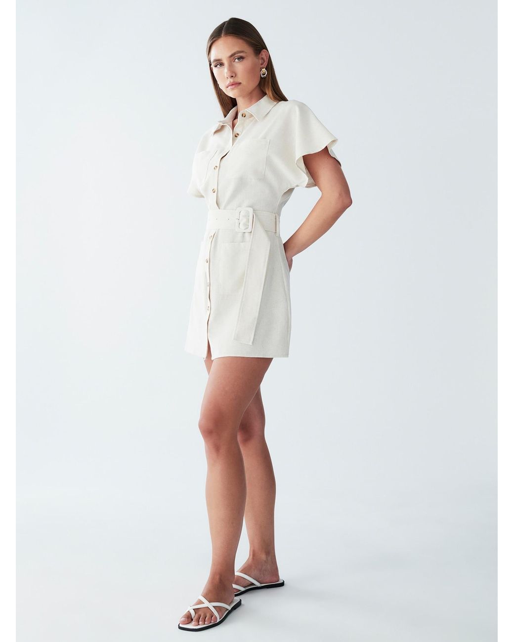 Willa White Blusenkleid Zel