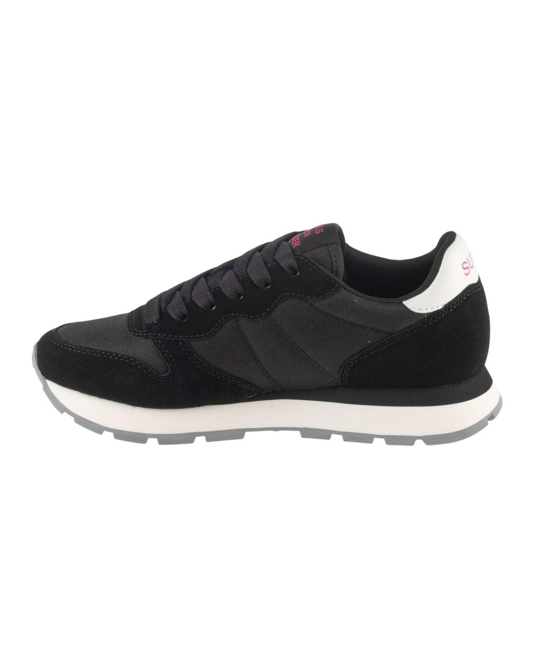 Sun 68 Black Sneaker Low Ally Solid