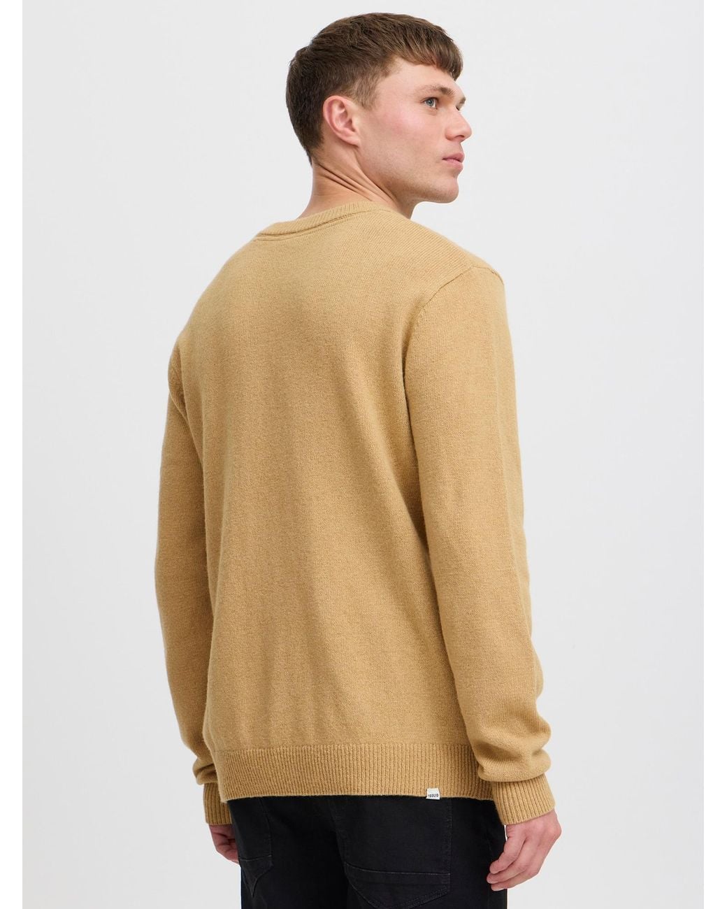 Solid Pullover Sd Dyllon in Natural für Herren