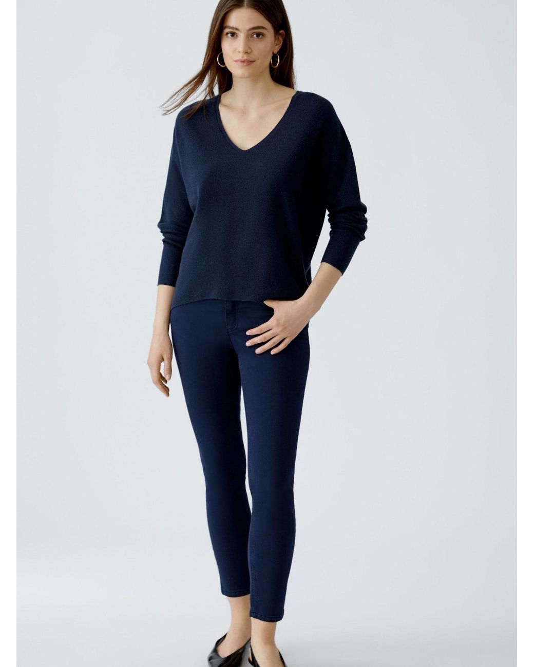 Ouí Blue Pullover Freyja