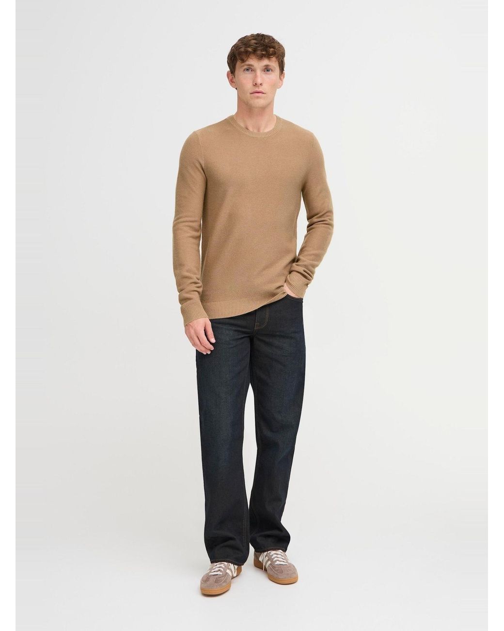 Blend Strickpullover Bhdana in Natural für Herren