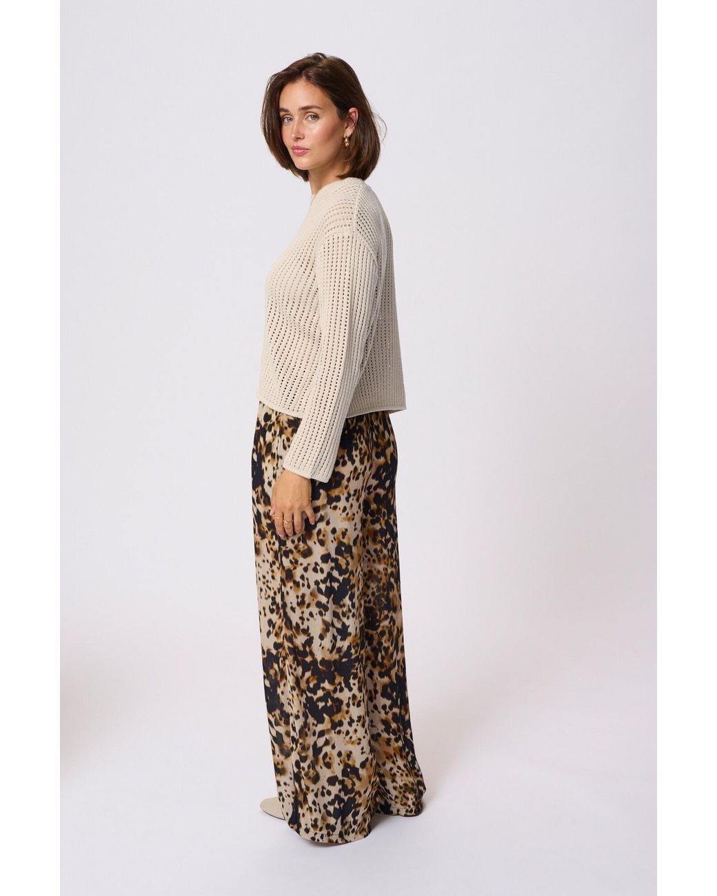 Kaffe White Pullover Kasolar