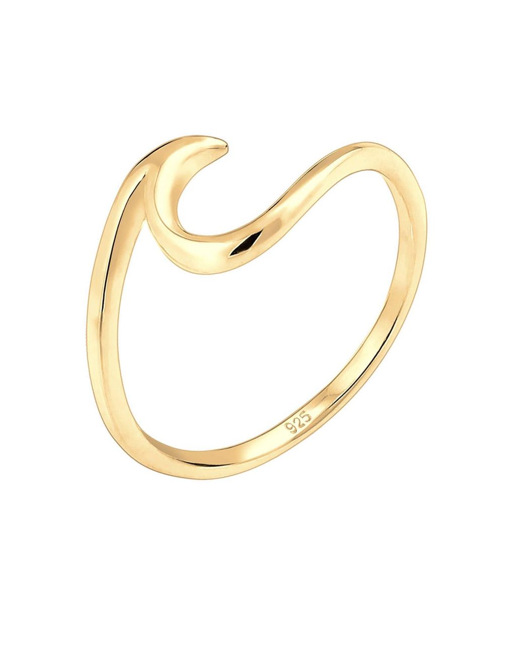 Elli Jewelry Metallic Ring Wellen