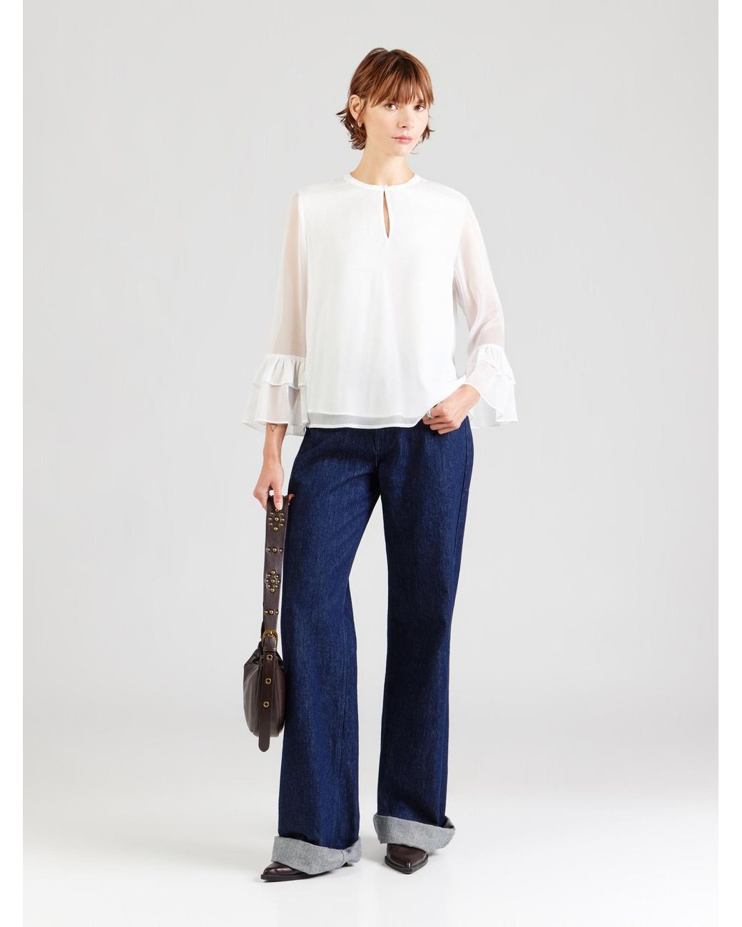 Comma, White Bluse