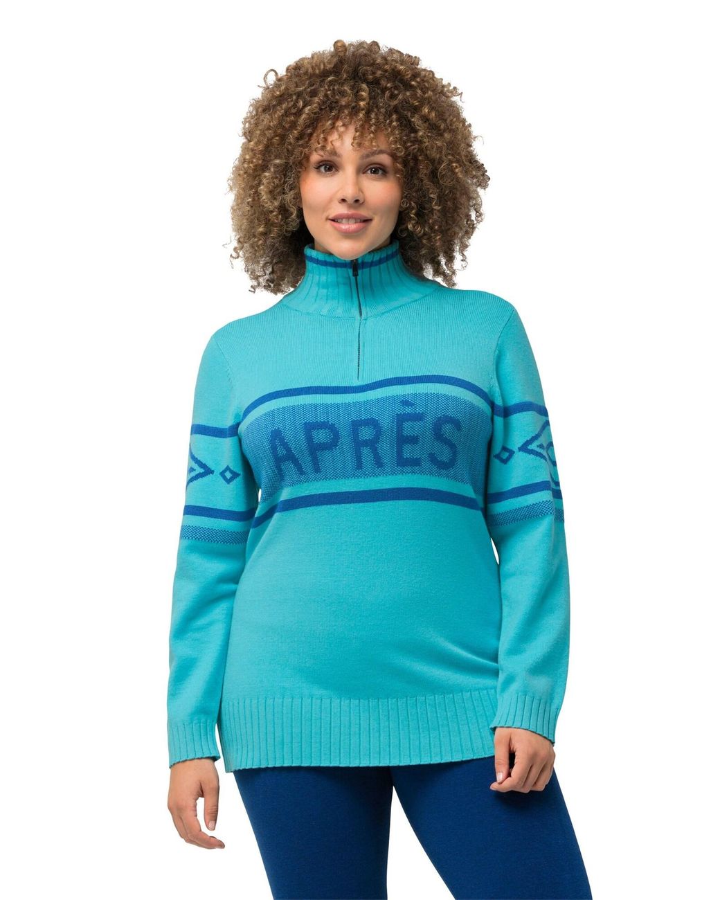 Ulla Popken Blue Pullover
