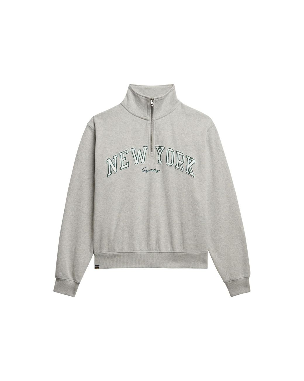 Superdry & Co White Sweatshirt Essentials