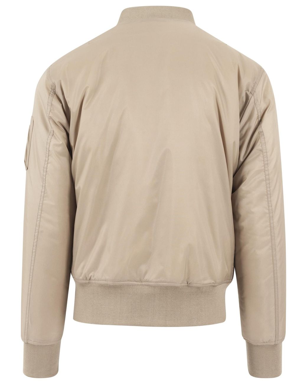 Urban Classics Herren Basic Bomber Jacket in Natural für Herren