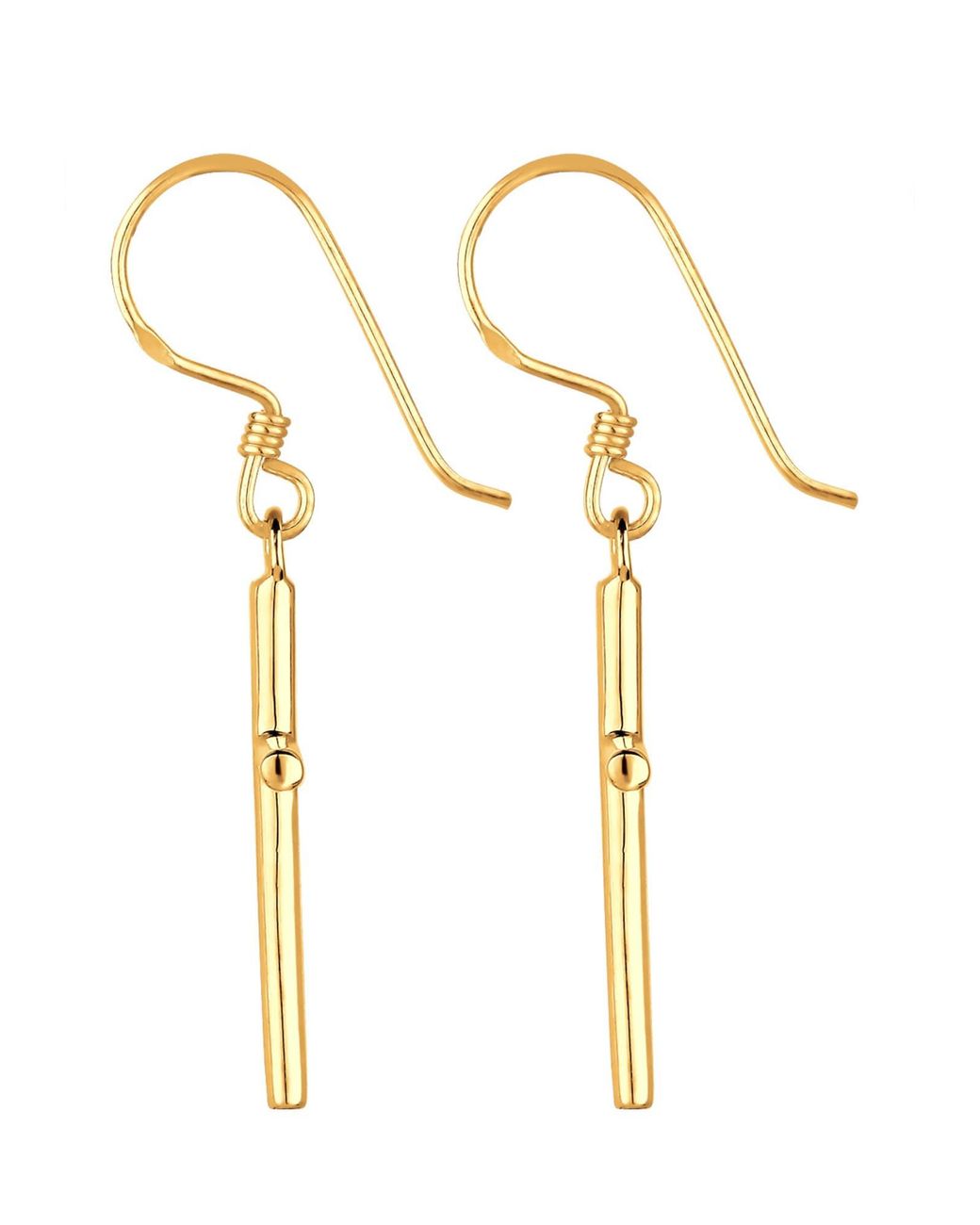 Elli Jewelry Metallic Ohrringe Kreuz