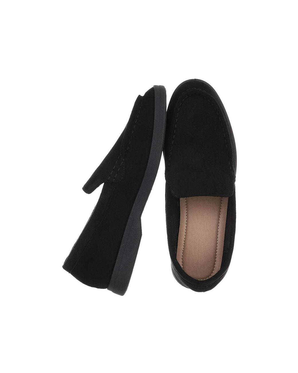 Ital-Design Black Mokassin