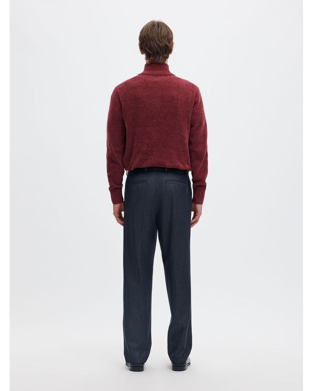 SELECTED Pullover Slhrodney in Red für Herren