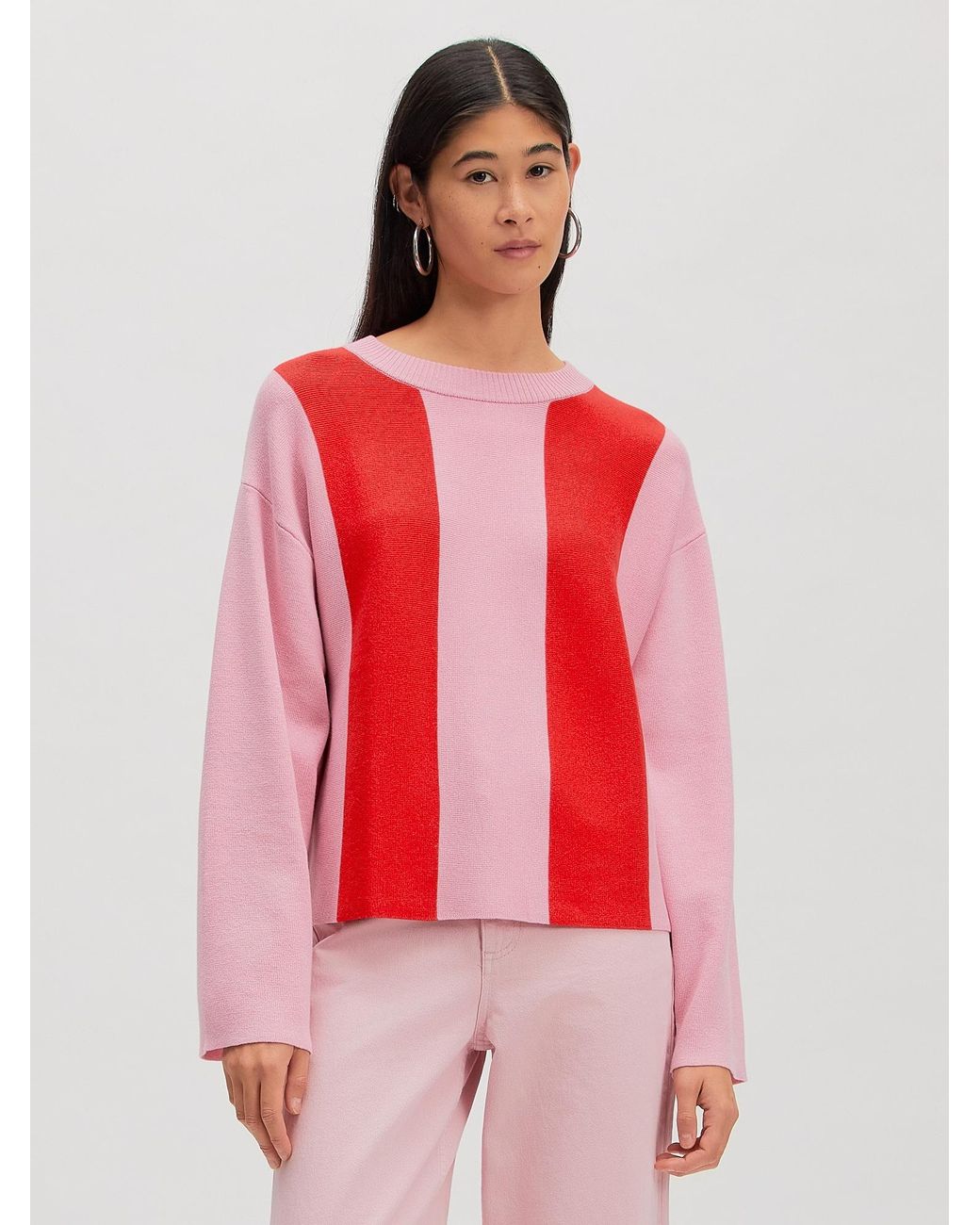 EDITED Red Pullover Bodil