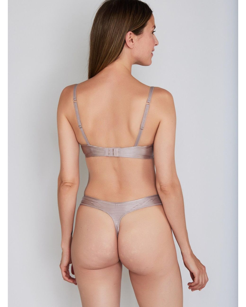 Joop! Gray String Glamour Thong
