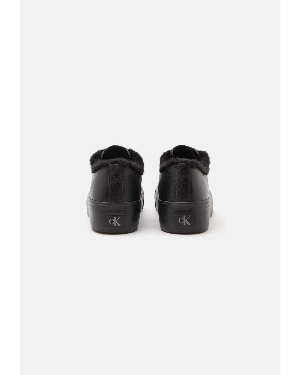 Calvin Klein Black Sneaker Vulc Flatf