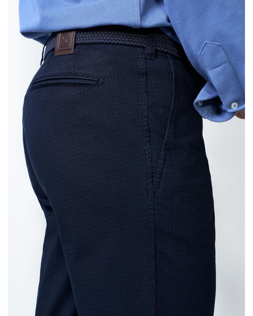 Meyer Chinohose M5 2-6190 in Blue für Herren