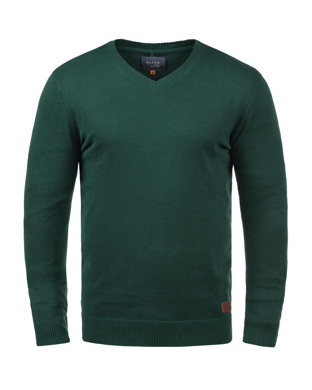 Blend Strickpullover 'lasse' in Green für Herren