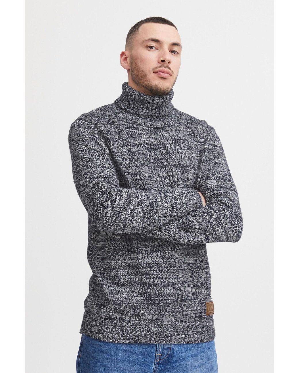 Solid Pullover Philaremo in Blue für Herren