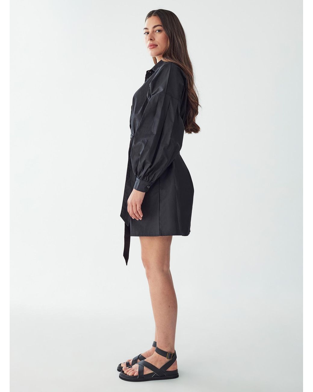 Willa Black Blusenkleid Poppie