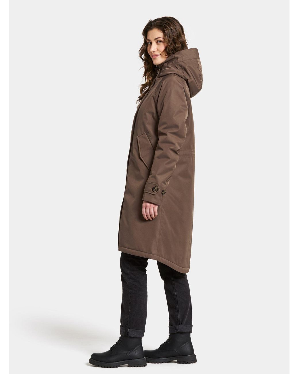 Didriksons Brown Winterjacke Luna
