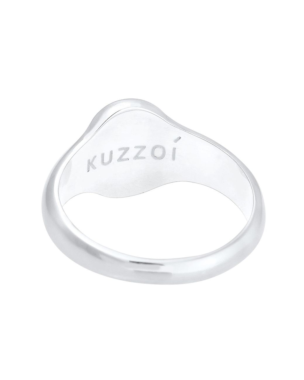 Kuzzoi Ring in Metallic für Herren