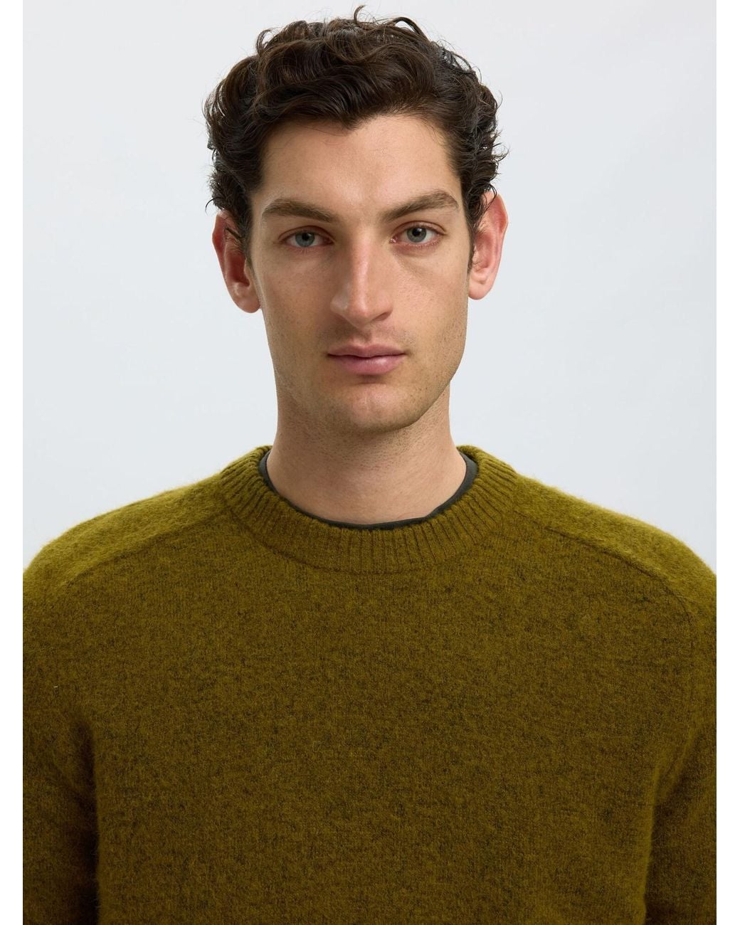 SELECTED Pullover in Green für Herren