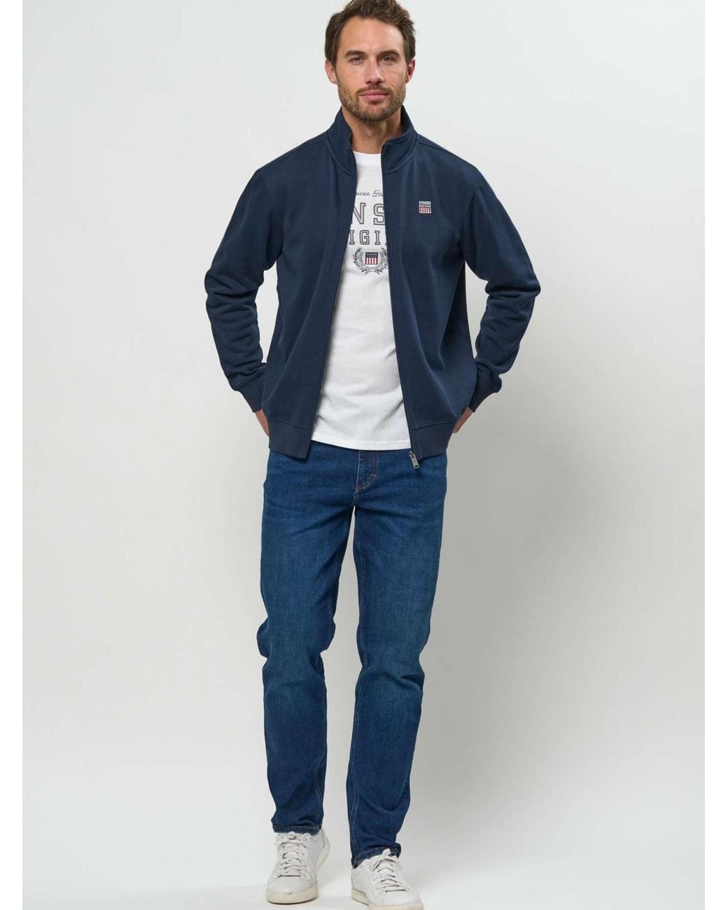 VINSON Pullover Vmsully in Blue für Herren