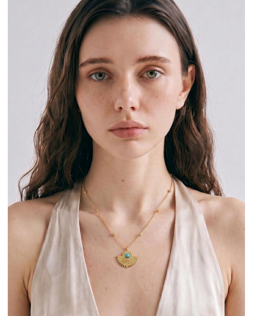 Luxenter Metallic Kette Kumora