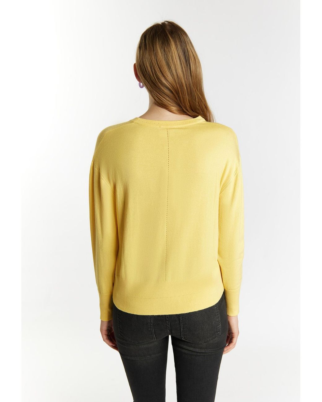 myMo Yellow Pullover Keepsudry