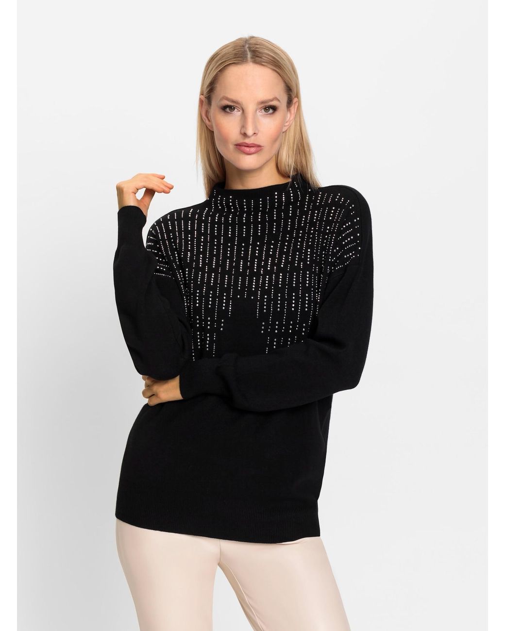 heine Black Pullover