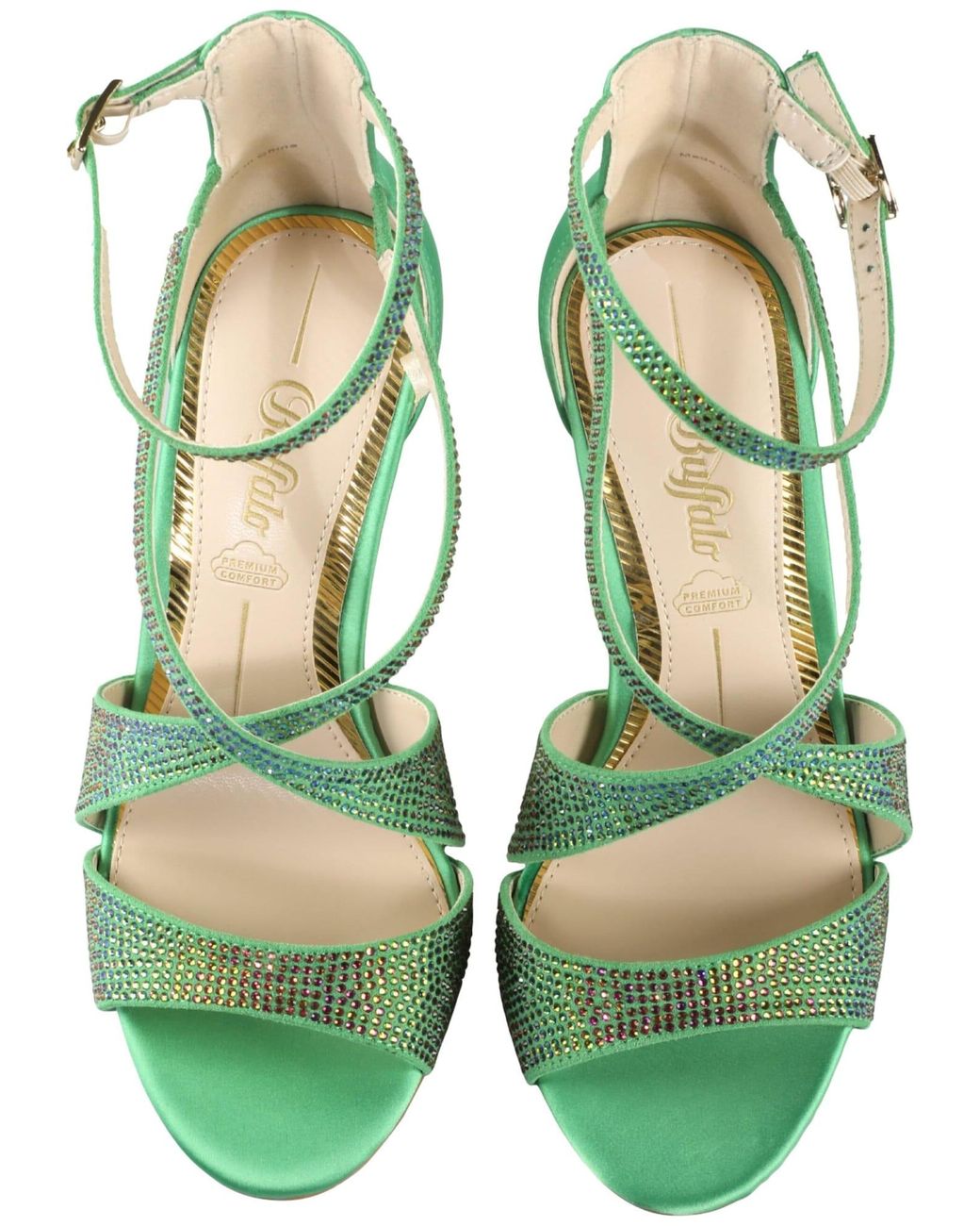 Buffalo Green Sandale